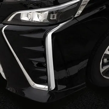 OEM ODM Auto Exterior Accessories Front Fog Lamp Cover Chrome Trim for Voxy 80