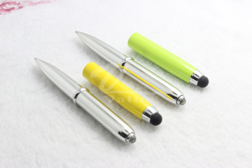 Multi Color LED Light Metal Pen for Business People