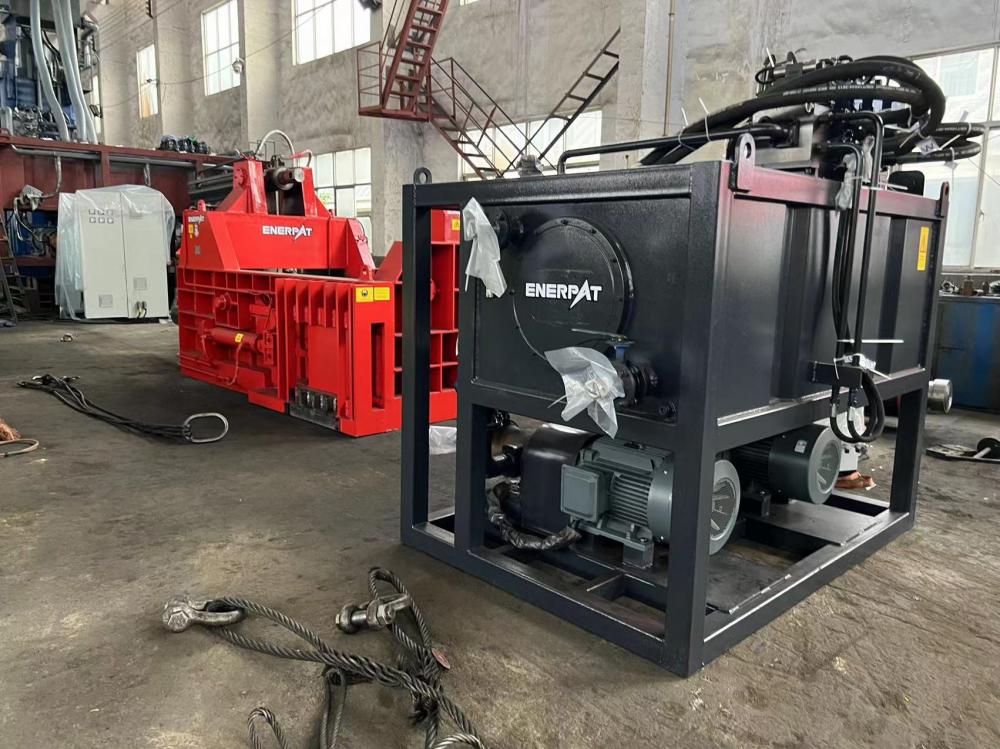 Hydraulic Stainless Steel Metal Baler For Steel Mill