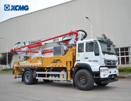 XCMG Used Concrete Equipment HB37V Schwing 37 M Cement Pump Truck for Sale