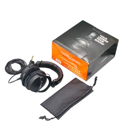 Behringer Dt770 Pro Headphones - Professional Monitoring DJ Studio Headsets