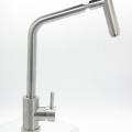 ก๊อกผสมครัว ก๊อกเดี่ยวอ่างล้างหน้า สีดำ Faucet Kitchen