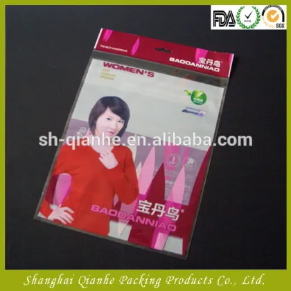 OPP Printed Thermal Underwear Bag