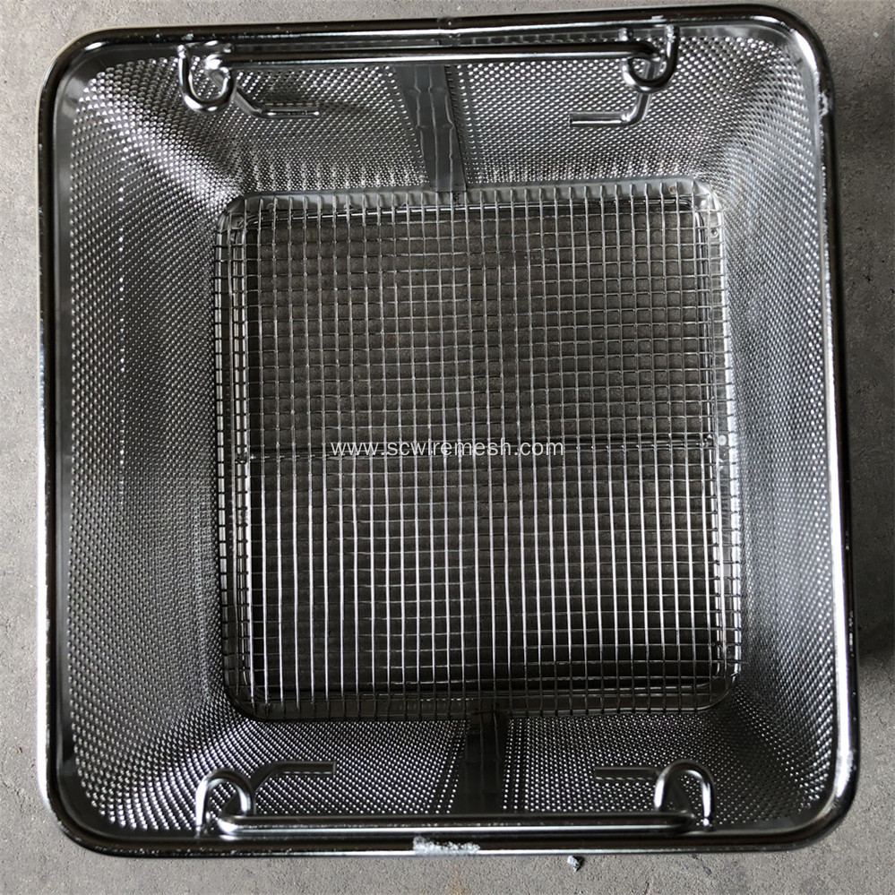 Medical Perforated Metal Plate Basket