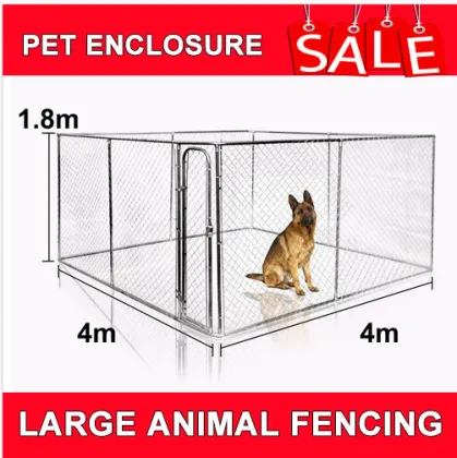 Metal Run for Small Pet Puppies