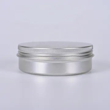 100ml round Aluminum tin jars