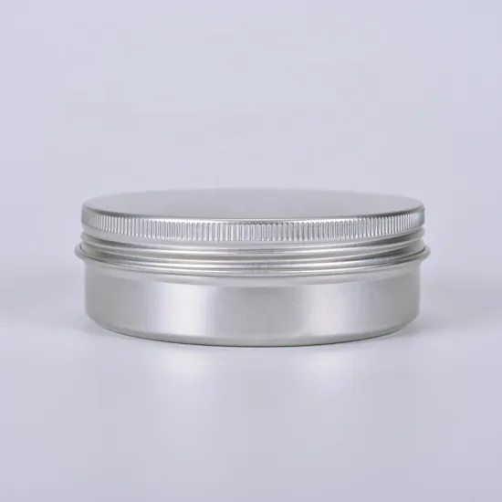 100ml round Aluminum tin jars
