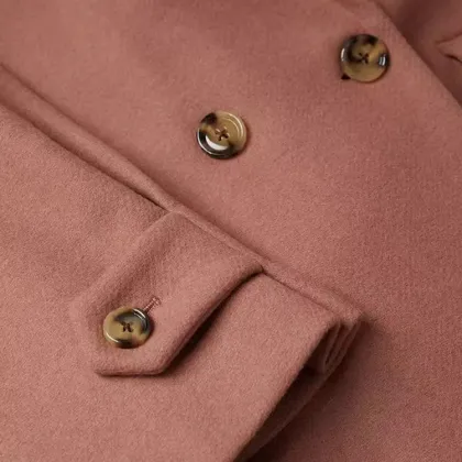 New autumn and winter Pink winter women coats plus size women's coats wool coats for women