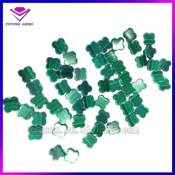 Beautiful Flower Shape Green Stone Malachite for Sale