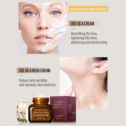 Korean Eye Cream for Dark Circles and Wrinkles