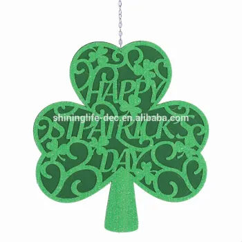 Hallow clover ornament for St. Patrick's Day