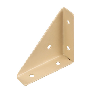 Customized High Quality 90 Degree Triangle Metal Bed Frame Corner Brace Bracket