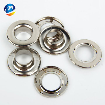 Custom Silver Stainless Steel Eyelets for Handbags - 23.5mm Round Metal Bag Grommets