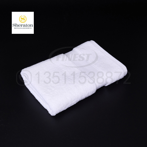 Custom Logo 100% Cotton Hotel Towel