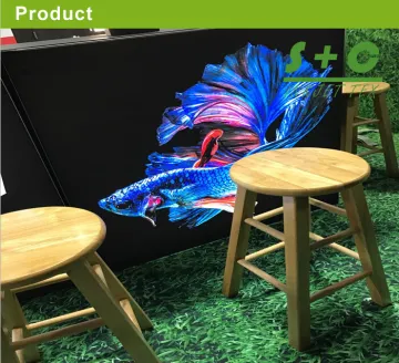 fabric backlit displays for digital print media