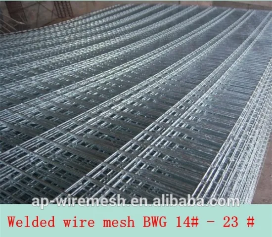 Galvanized Iron Wire Material and Square Hole Shape 1x1 inch welded wire mesh