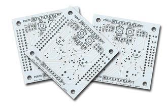 Customized HASL Two Layer Prototype PCB Boards with White S
