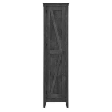 Direct Sale Ameriwood Home Farmington Wide Storage Cabinet - Rustic Gray Bedroom Wardrobe