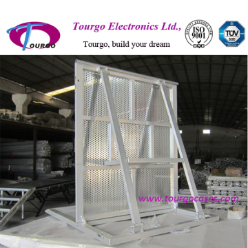 Aluminum Stage Folding Crowd Barrier