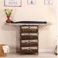 Wooden Storage Cabinet With Ironing Board