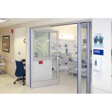 Puertas giratorias automáticas confiables para uso hospitalario