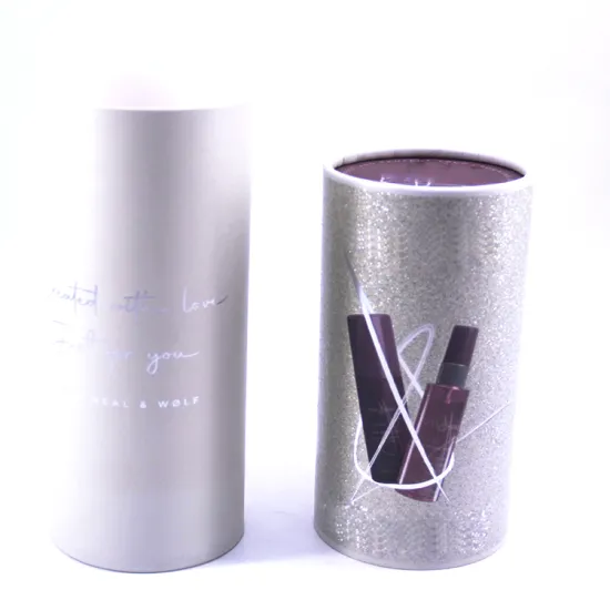 Customized paper packaging box circular electronic gift box