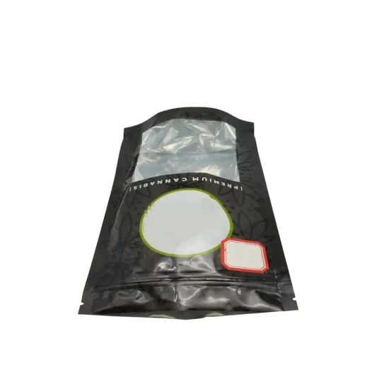 unique plastic packaging bag food grade package with transparent window
