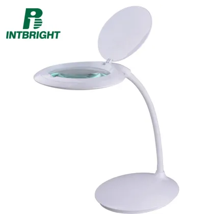 Portable LED Desk Magnifying Lamp