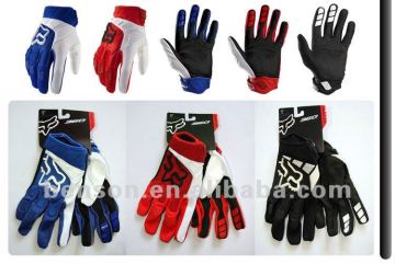 Microfiber Shockproof, ruggedized design full finger sports mountain bike gloves racing glovefor riding bike