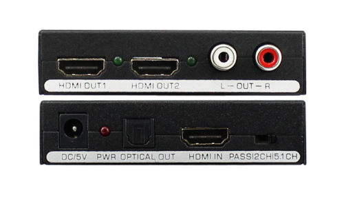 OEM ODM οπτικός διαχωριστής HDMI 1 x 2