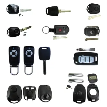 SSANGYONG Auto Parts: Key Covers & Transponder Chips for Models including Actyon Sport, Korando, C, Istana, XLV, Stavic, Rexton W, and MB100 Smart Keys