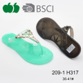 Kualitas tinggi Grosir sandal wanita murah Pvc sandal