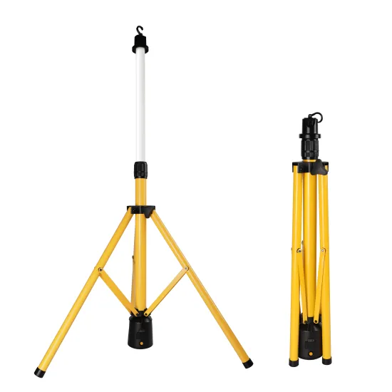 2000 Lumens Adjustable, Telescoping Tripod Stand LED Work Light: Bright and Portable Illumination Solution