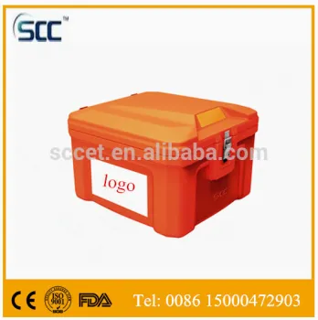 60L hot food transport box for scooter, food delivery insulated box