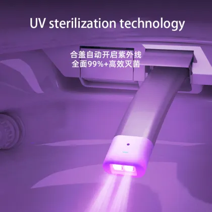 Elongated Gold Smart Toilet Intelligence