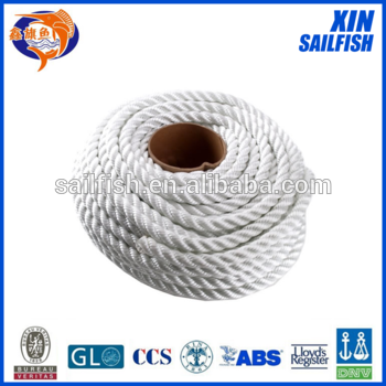 pp multifilament rope nylon flat rope nylon braided rope