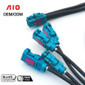 Automotive High-frequency Mini FAKRA Coaxial Cable Assembly