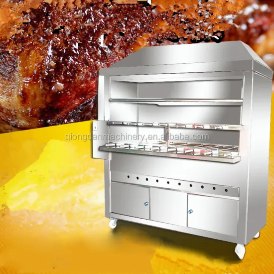 Electric BBQ Grill for Brazilian Restaurant and Chicken
