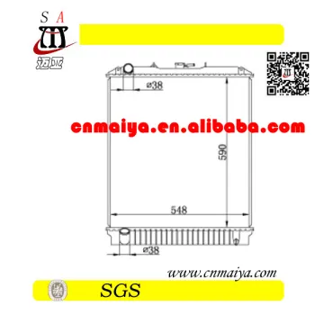 8.97177.373.1 autoparts for radiator