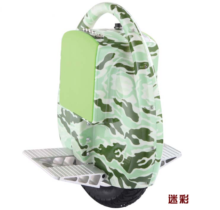 2014 Most Popular Electric Unicycle 132wh 350watt Motor Driving 20km Charging One Time Different Patterns