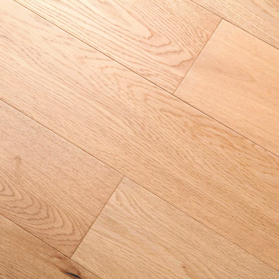 Light Color with Brushed Finish Oak Engineered Hardwood Flooring