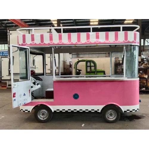 Mobile Restaurant Outdoors Barbeque Cart