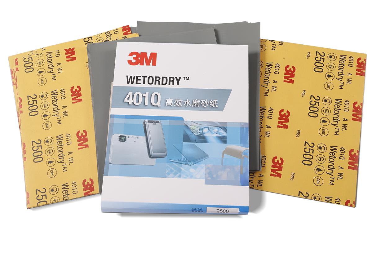 Genuine 3M 2000 Grit Sandpaper