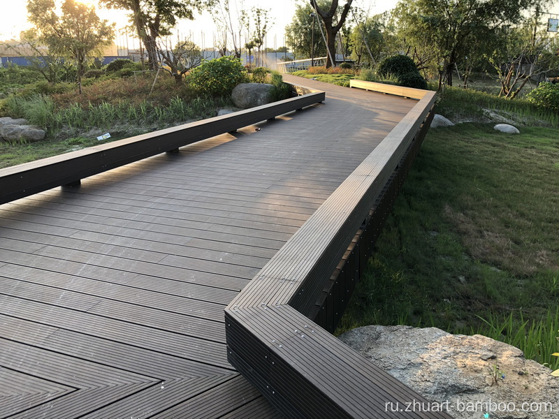 Zhuart Outdoor Bamboo Decking-Dark-DV13718