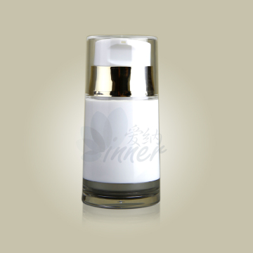 50ml 100ml PP Double Wall Pump Bottle for Beauty Lotion