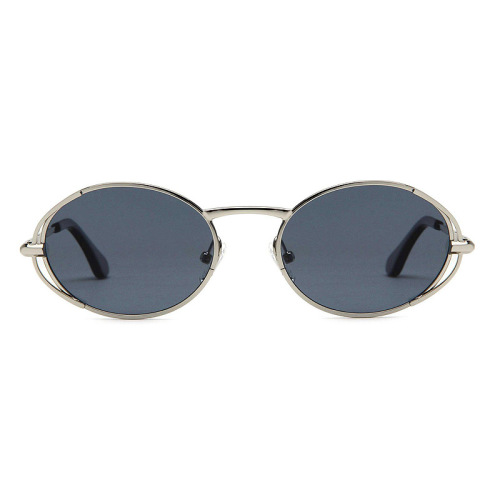 UV400 Slim Metal Retro Oval Fashion Sunglasses ME2079