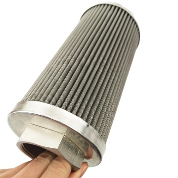 Stainless Steel 316L Pleated Filter Strainer Cartridge for Water Treatment