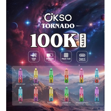 OKSO tornado 100k jednokratni VAPE
