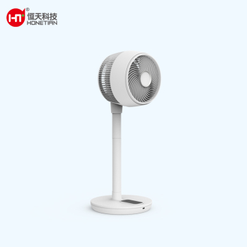 HONETIAN remote control night light energy efficient LED 8 timer 14 speeds 4 modes 9 inch 3 blades DC circulator stand fan