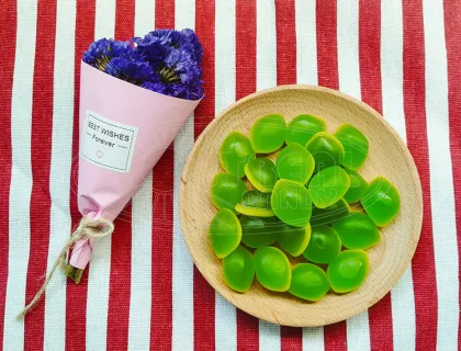 Salty Lemon Flavour Halal Gummy Candy